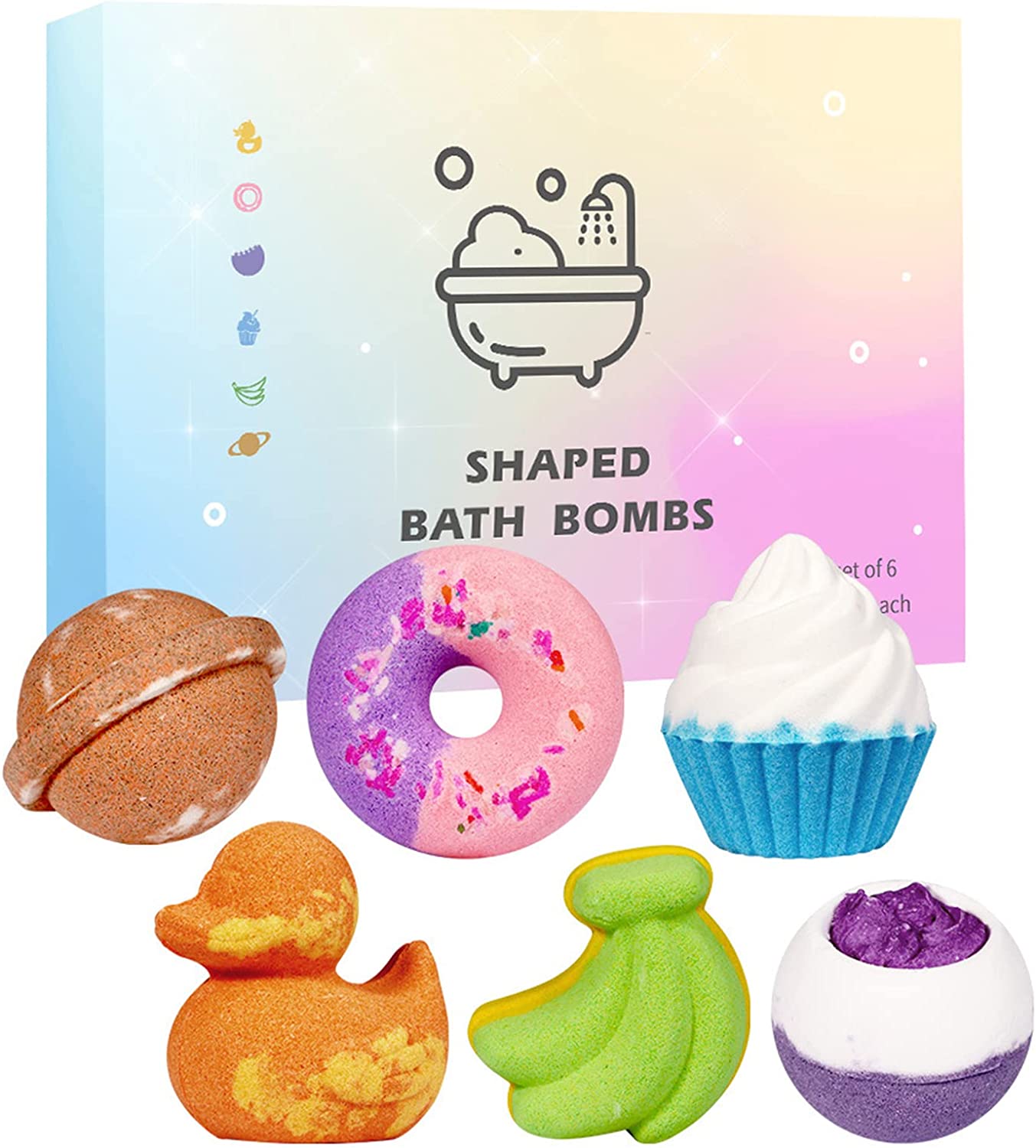 Venta al por mayor Juegos de regalo de bombas de baño personalizables para niños
