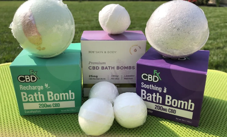 Mi experiencia con las bombas de baño de CBD