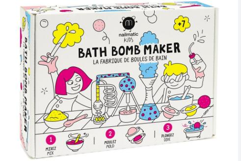 Pedido de cliente en el Reino Unido: Kit simplificado de bombas de baño DIY para niños