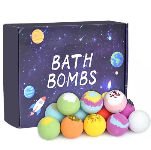 Bombas de baño personalizadas para el Día de la Madre